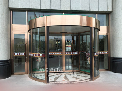 豪华两翼自动旋转门