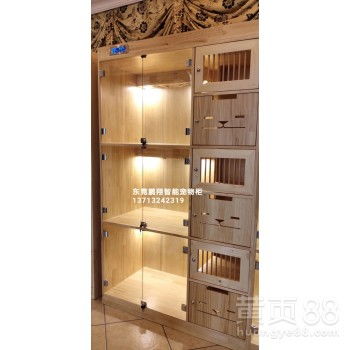 【实木猫别墅猫笼子豪华2层3层猫房子展示柜工厂直销】-