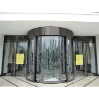 豪华两翼旋转门 - 博斯迈自动门 - 九正(中国建材第一网)
