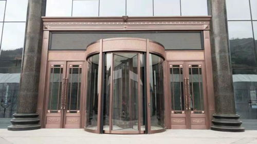 供应兰州两翼自动旋转门豪华款价格