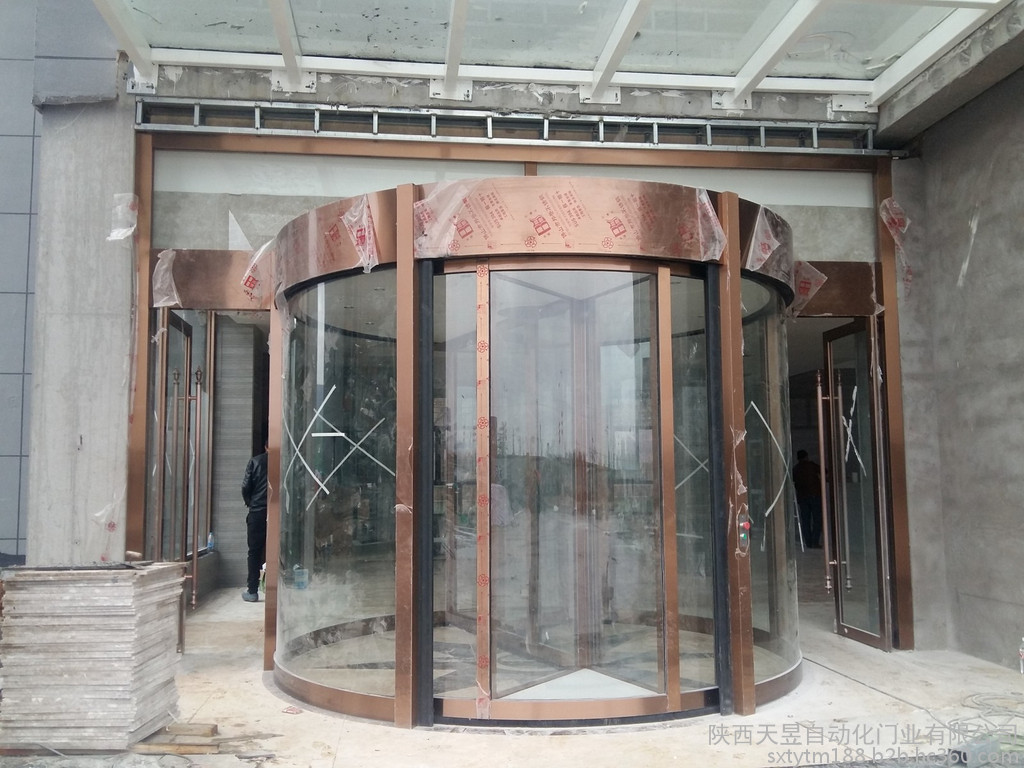 【天昱 豪华酒店两翼旋转门定做】价格_厂家_图片 -