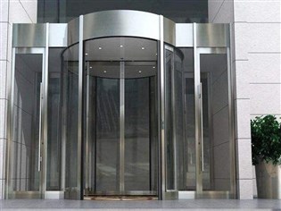 两翼豪华旋转门