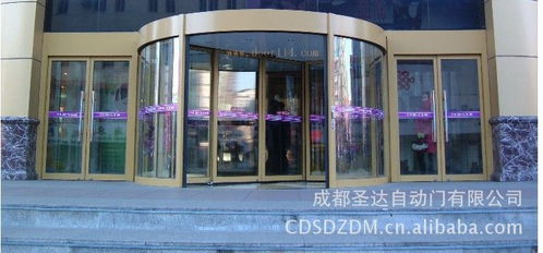 成都宾馆旋转门 两翼豪华自动旋转门的魅力与应用