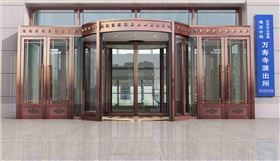 西安旋转门 现代建筑中的豪华门户艺术